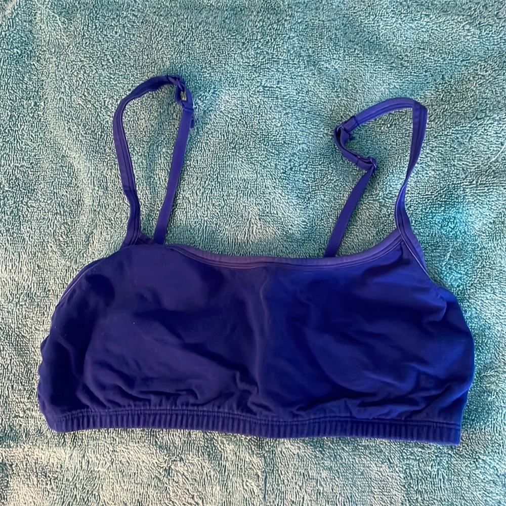 Blue bra